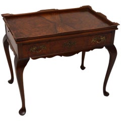 Antique Burr Walnut Side Table