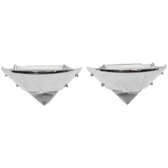 Pair of Wall Lights, German, circa 1980 10