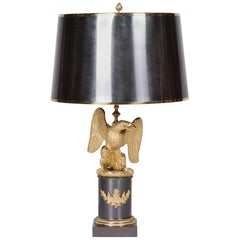 Bronze "Eagle" Table Lamp by Charles Et Cie, French, 1940s 3