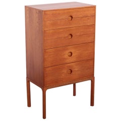 Chest of Drawers Commode by Aksel Kjersgaard for Odder Mod. 385