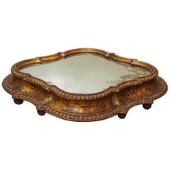 Italian Surtout de table of Giltwood with Chinoiserie Decoration