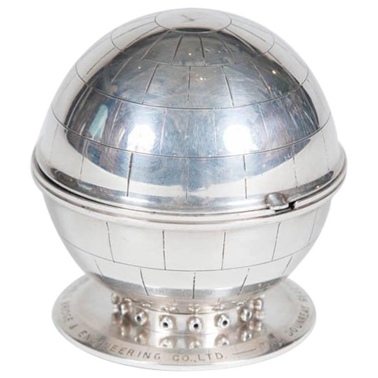 1950s Table Lighter Depicting the Dounreay Reactor Sphere