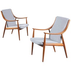 Peter Hvidt & Orla Mølgaard-Nielsen Lounge Chairs for France & Søn 11