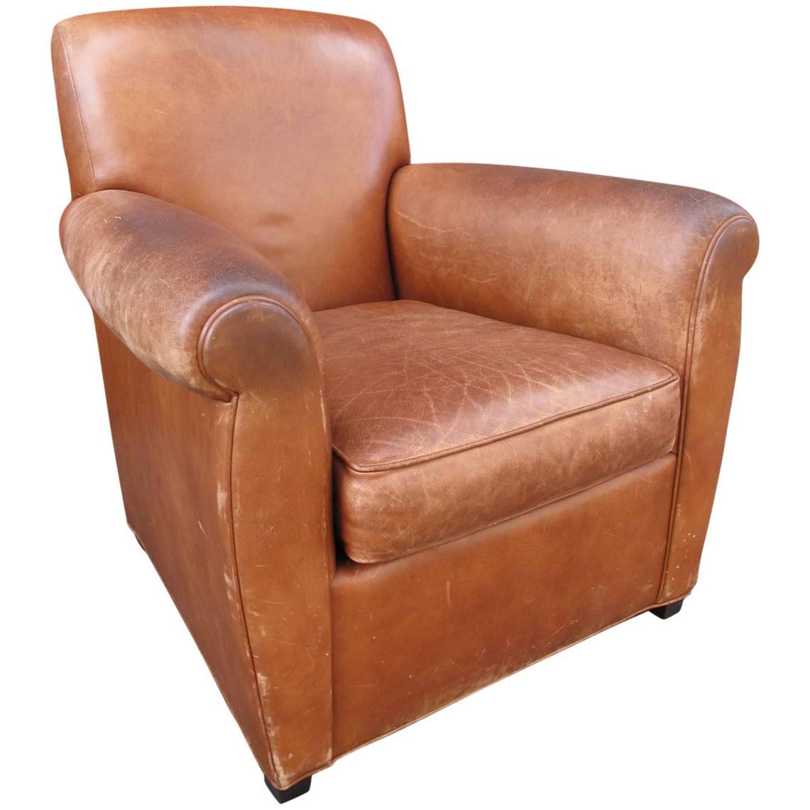 Coach for Baker Leather Club Chair