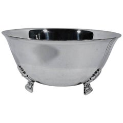 Tiffany Sterling Silver Bowl in Modern Classic Palmette Pattern