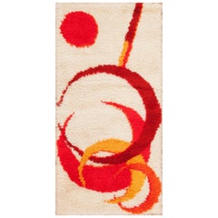 Vintage Swedish Deco Rug 9