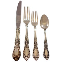 Prince Eugene by Alvin Sterling Silver Flatware Set for 8 Service 32 Pieces