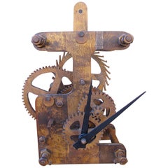 Wood Clock Works 5