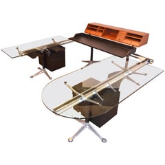 Herman Miller Desk by Bruce Burdick Fully Adjustable Components