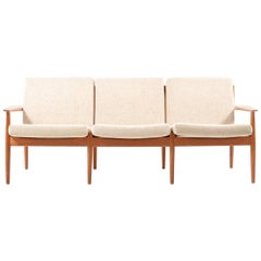Mid-Century Danish Sofa in Teak by Arne Vodder, 1960s 12