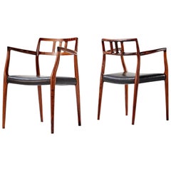 Niels Moller Model 64 Chairs, circa 1966