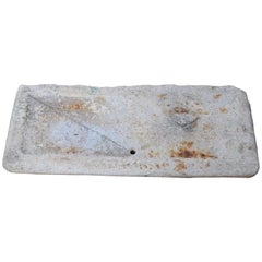 Antique Italian 18th Century Outdoor Granite Sink Originally from a Garden