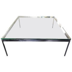 Large Square Cocktail Table by Nicos Zographos