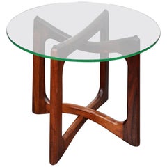 Adrian Pearsall for Craft Associates Walnut Side Table 1