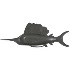 Pewter Swordfish Dish by Hamanaka 6