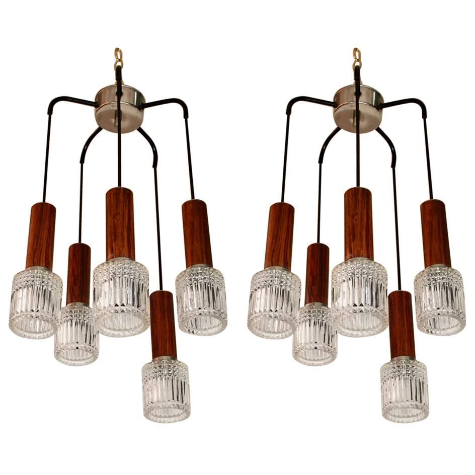 Pair of 1960s Lights from Holland For Sale