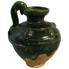 Chinese Tang Style Wine Ewer or Jar 9