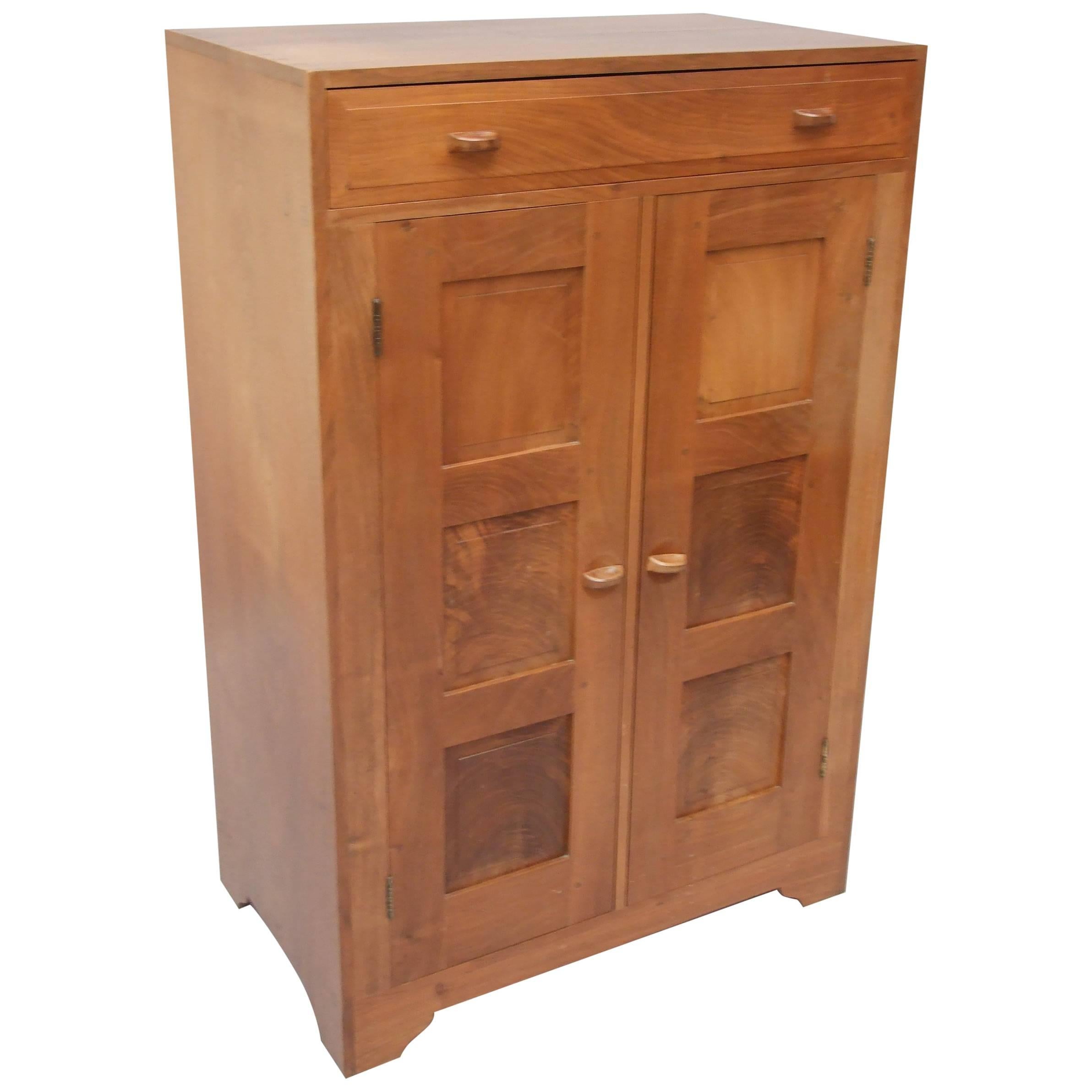 COTSWOLD Arts And Crafts Walnut Cabinet For Sale