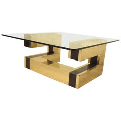 Rare Mid-Century Coffee Table with Paul Evans Design 4