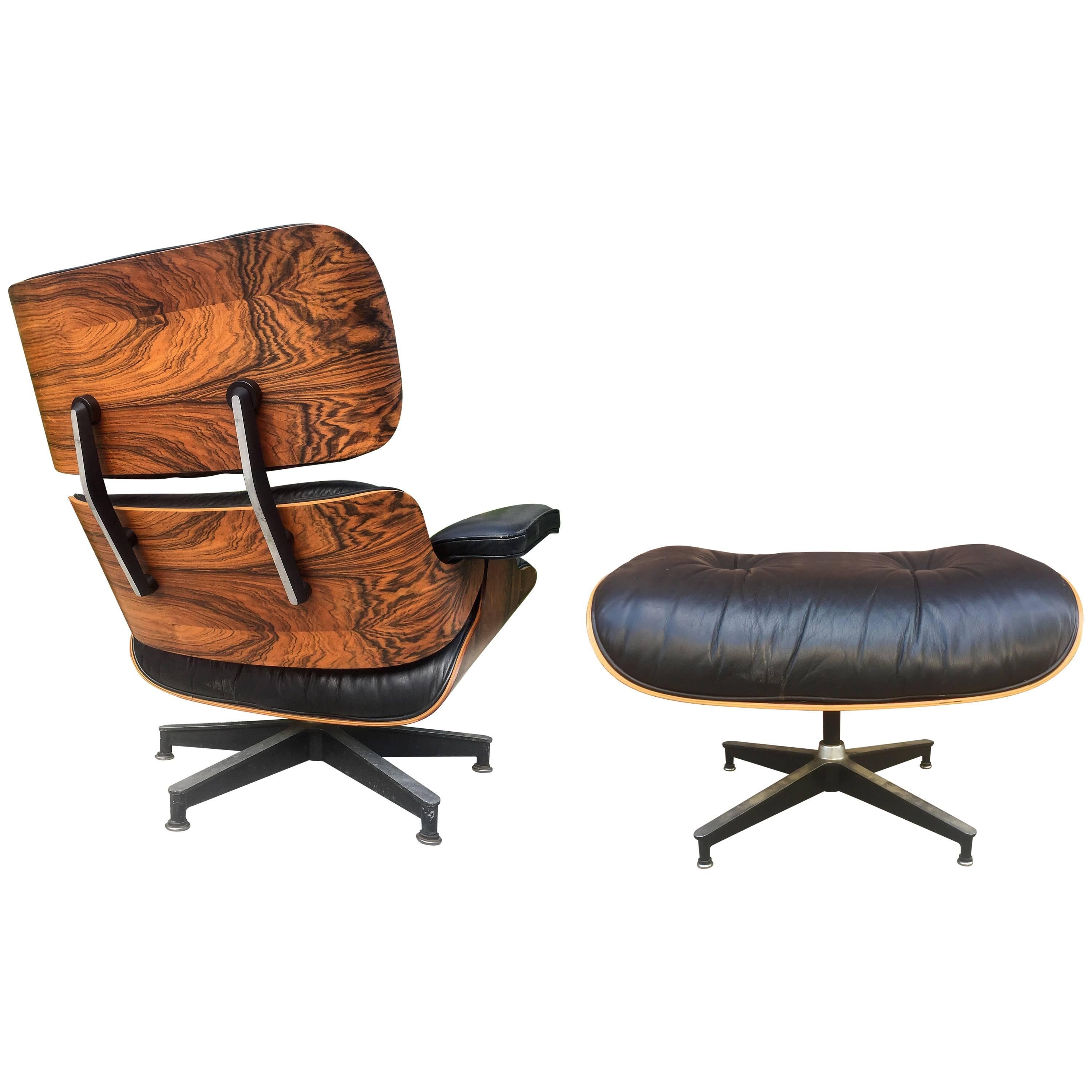 Spectacular Herman Miller Eames Lounge Chair and Ottoman
