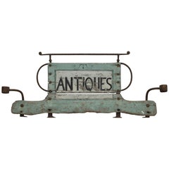 Mercantile English Antiques Sign