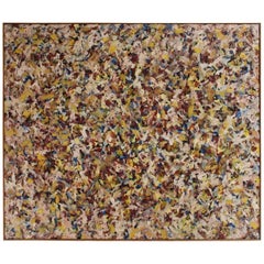 Large Abstract Expressionist Painting by Artist Jacques Lamy 9