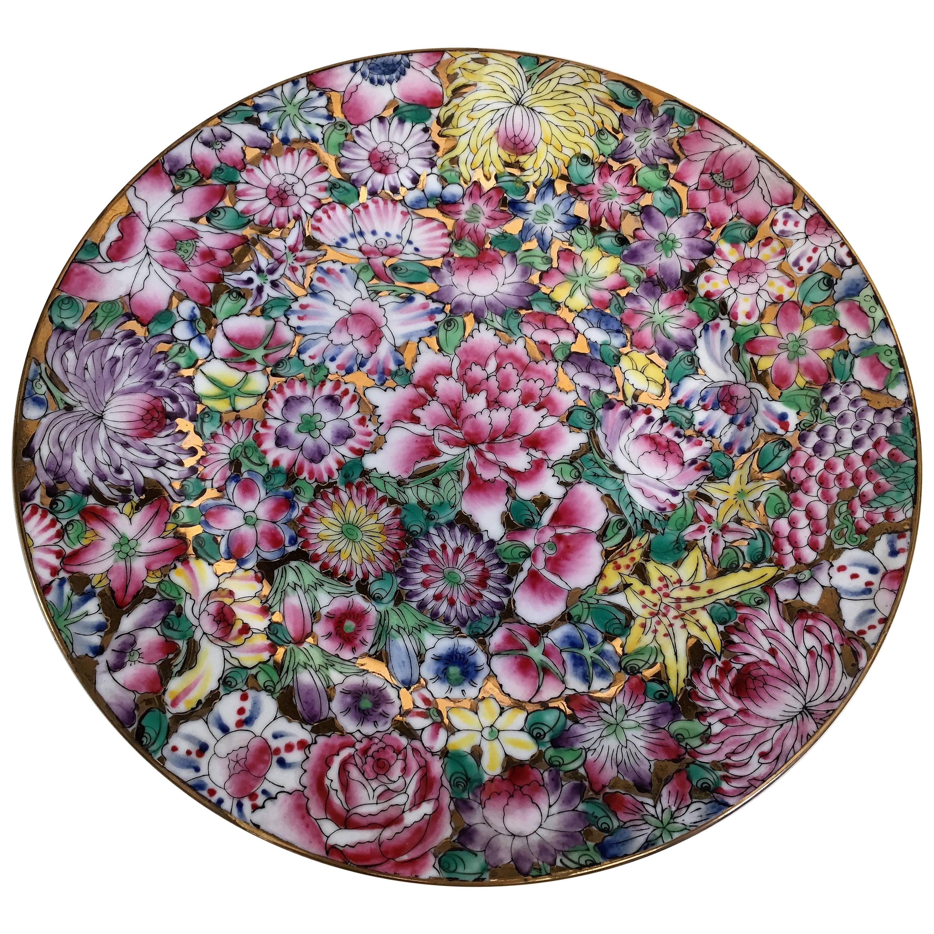 Chinese Export Platter For Sale