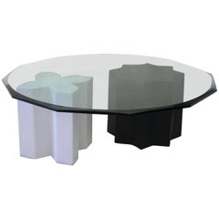 Grasscloth Finish Coffee Table by Harrison Van Horn 7