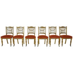 Antique Oak Dining Chairs