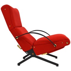 P40 Lounge Chair by Osvaldo Borsani for Tecno New Upholstery