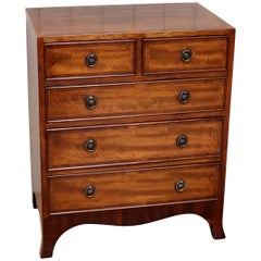 Small Mahogany Chest of Drawers Small Mahogany Chest of Drawers