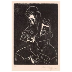 Marc Chagall, Juif à la Tora, Berlin, 1922-1923