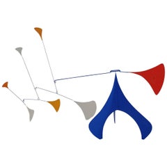 Mid-Century Modern Art Deco Table Sculpture or Mobile after Alexander Calder 3