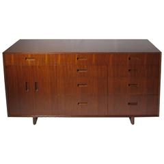Frank Lloyd Wright Mahogany Sideboard Heritage Henredon, circa 1955