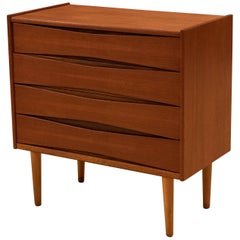 Vintage Teak Chest of Drawers by Fredrik Kayser