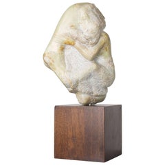 Etched Marble Lover's Embrace by Bernard Simon