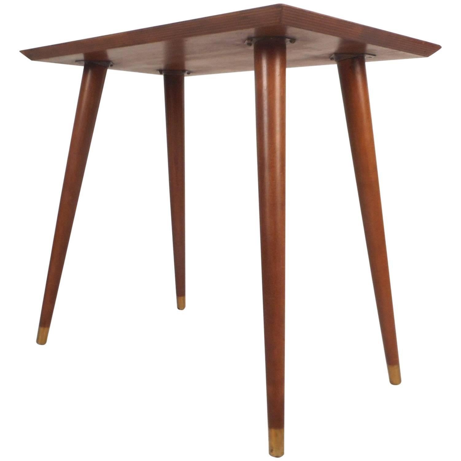Mid-Century Modern Paul McCobb Style Side Table