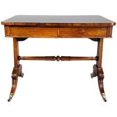 Regency Rosewood Writing Table