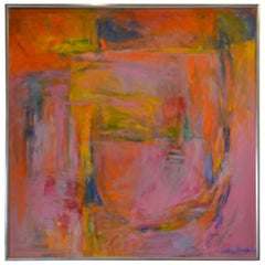 Large Abstract Painting titled PASSIONATE by Artist Sean Young 