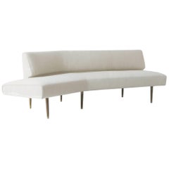 Edward Wormley Channel Back Sofa for Dunbar