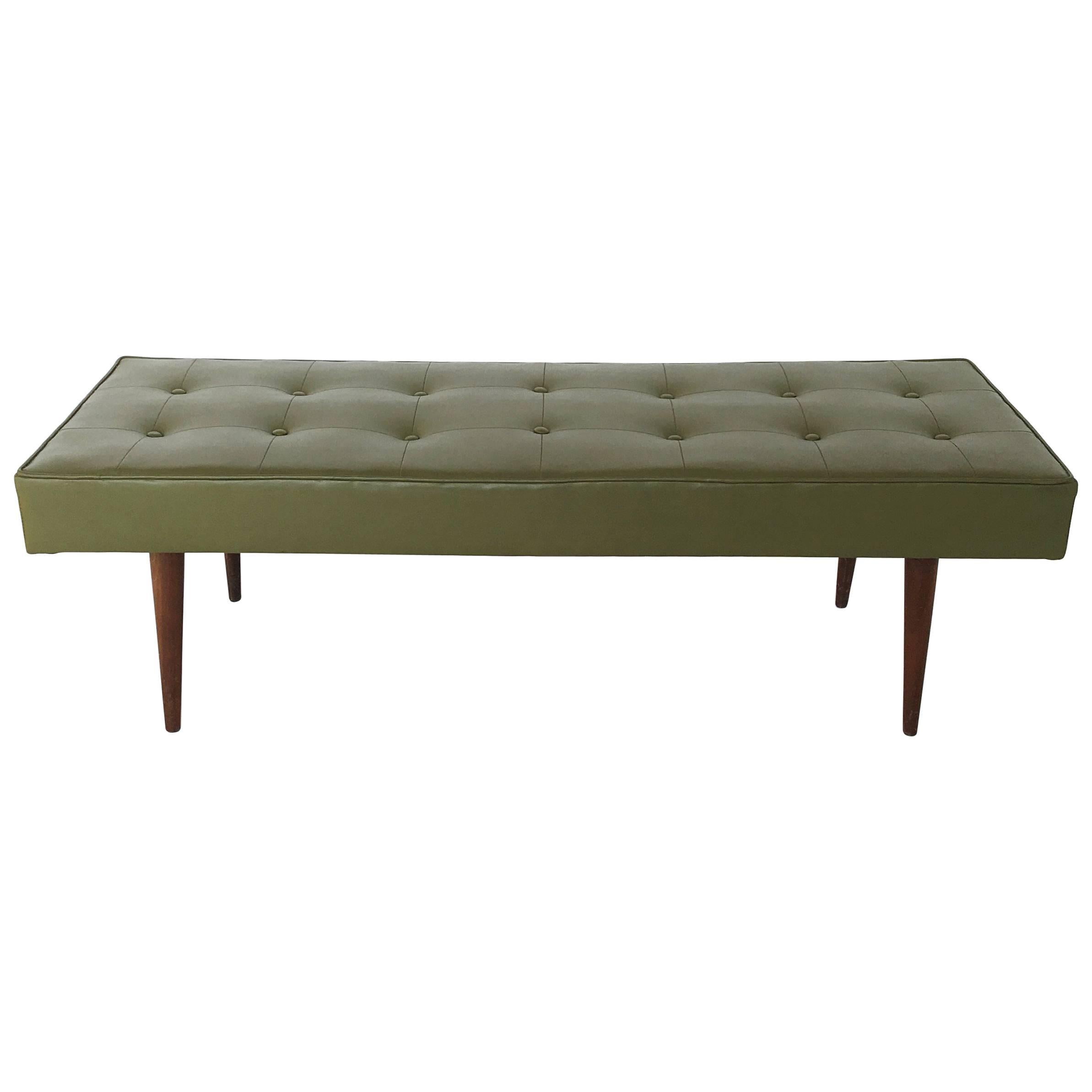 Mid-Century Modern Bench by Milo Baughman for Thayer Coggin For Sale