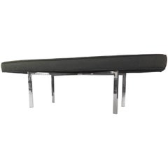 Milo Baughman for Thayer Coggin Chrome "X" Base Bench 9