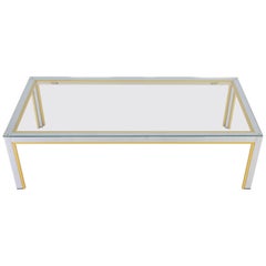 Elegant Mid-Century Modern Italian Coffee Table by Romeo Rega, 1970s 7