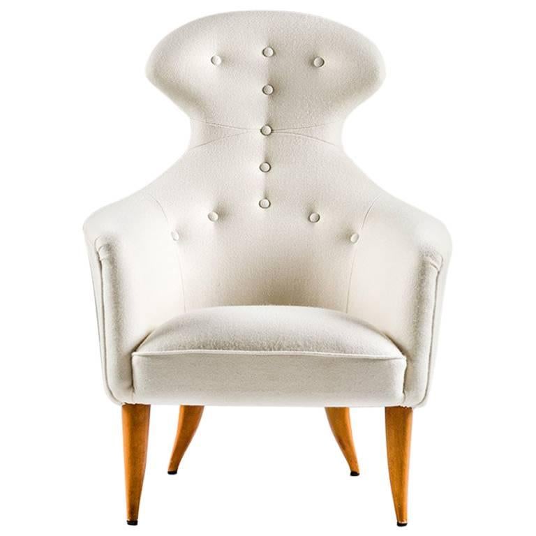 Lounge Chair "Stora Eva" by Kerstin Hörlin Holmqvist for NK For Sale