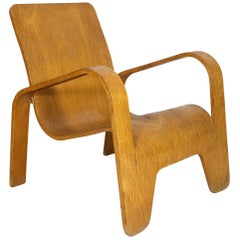 Lounge Chair by Han Pieck for Lawo Ommen, circa 1940, Netherlands