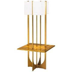 Arceaux Plateau Floor Lamp Design Jacques Charles, Made in France, Charles Paris 11