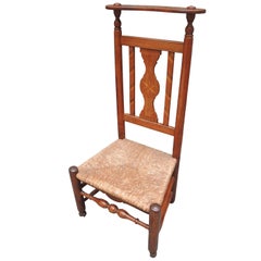 Chaise de prière Prie- Dieu française du 19ème siècle