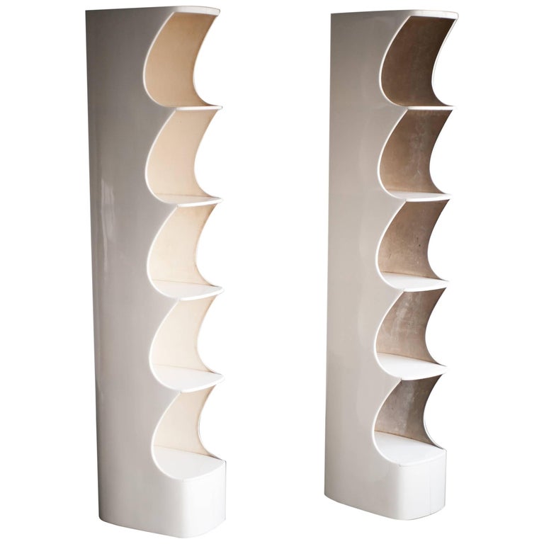 1970s Pair of Rodier "TOTEM" Shelves at 1stDibs
