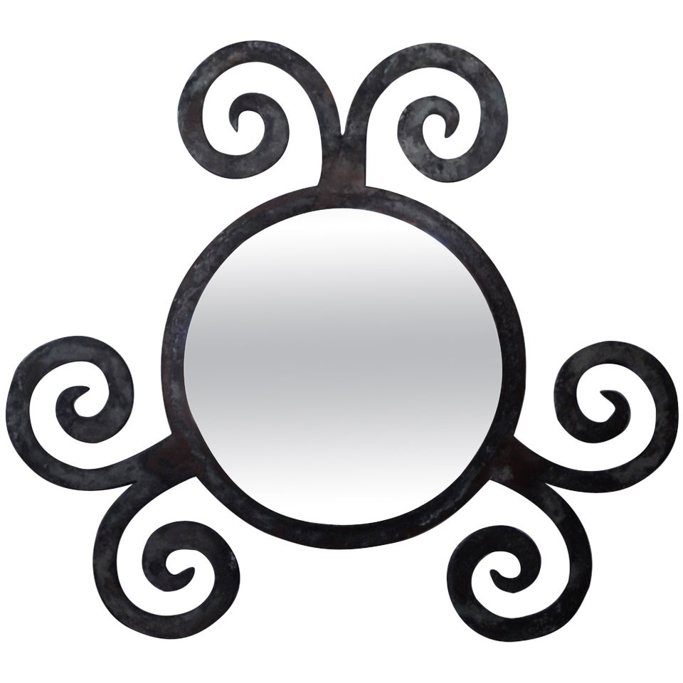 Wrought Iron Mirrors For Sale at 1stDibs