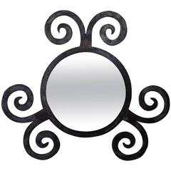 Funky Wrought Iron Mirror 5